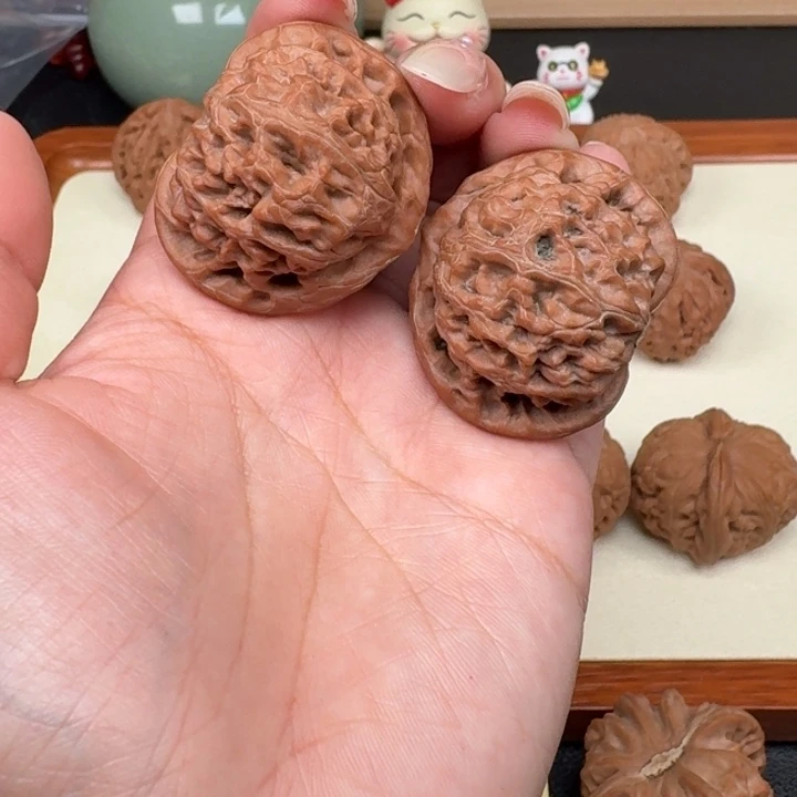 文玩核桃把件全品宫灯39