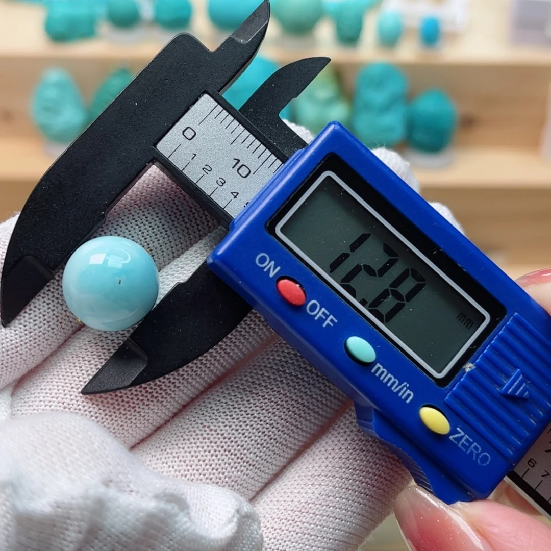 绿松石未镶嵌圆珠