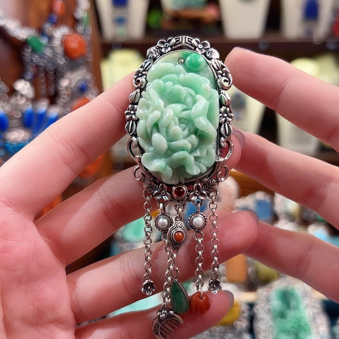 925银珐琅锦象原创设计款式戒指