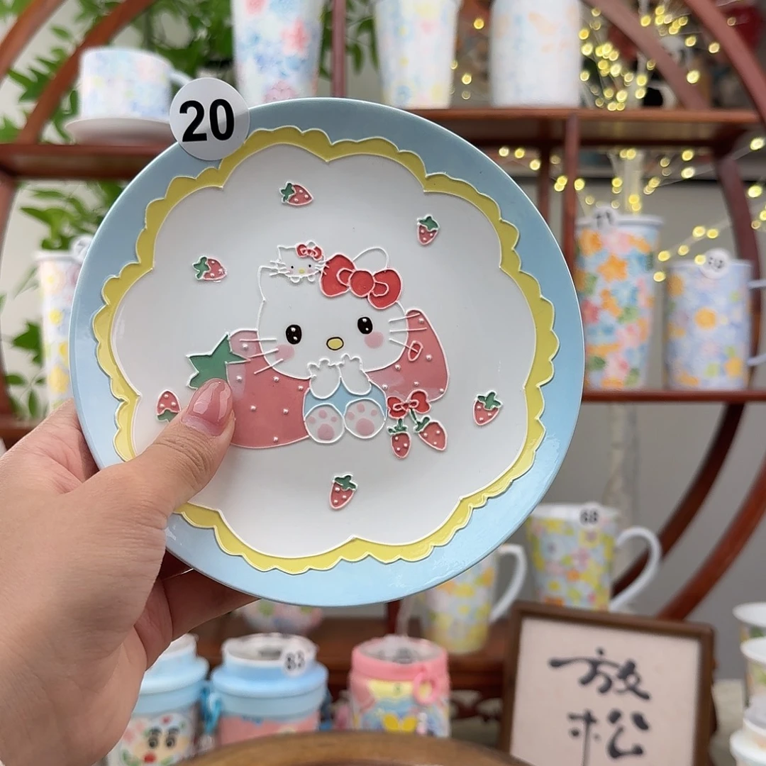 陶摆件20景德镇手绘高温釉下彩