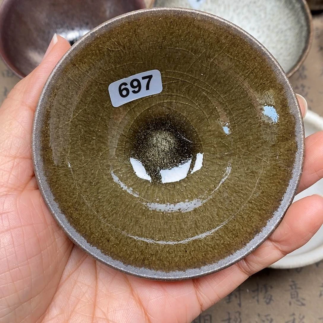 茶盏龙窑柴烧自然还原697