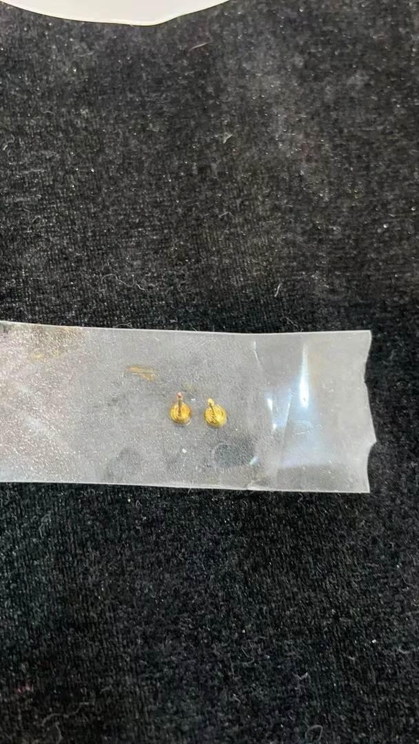 【小民】卡4mm豆豆耳钉经典百搭通勤款HJ354