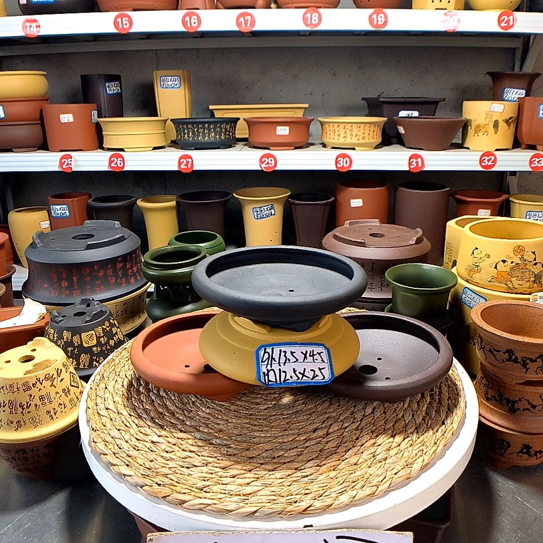 宜兴紫砂花盆1346