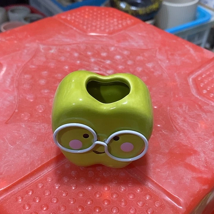 摆件陶盆有孔 微瑕介意勿拍
