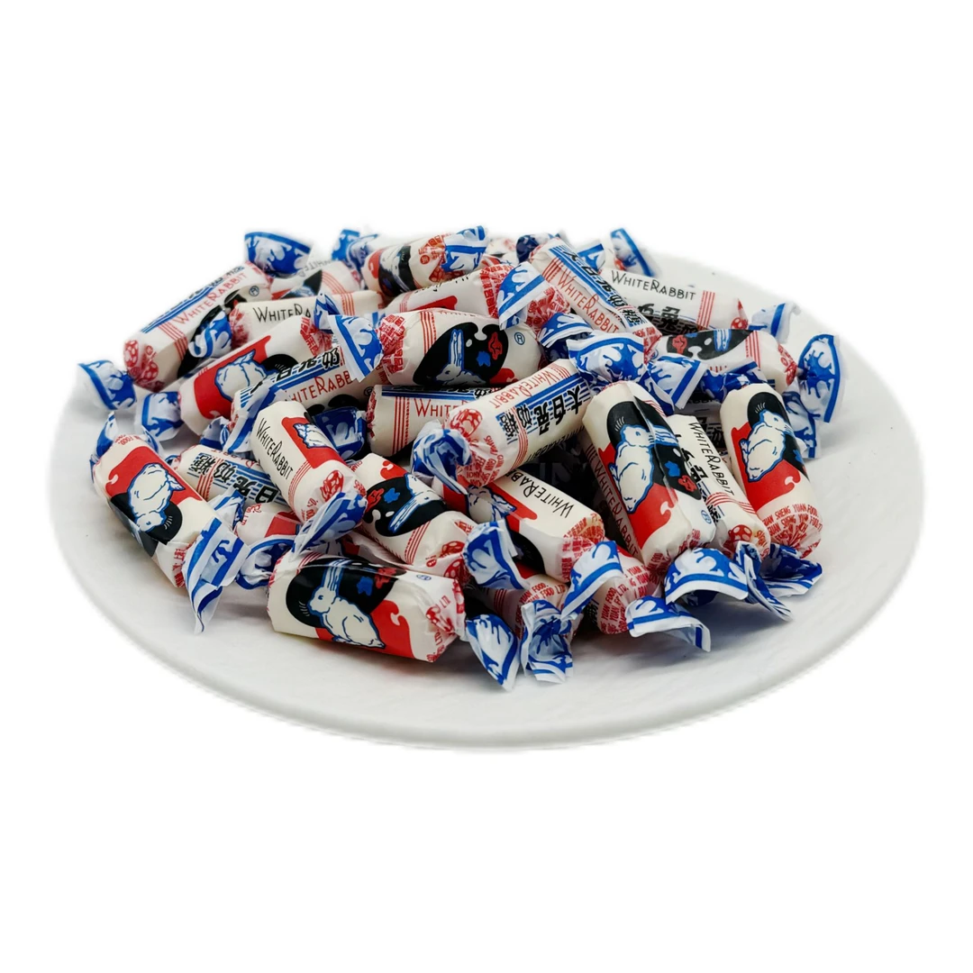 【新疆贝姐】冠生园大白兔奶糖500g/袋新年糖果