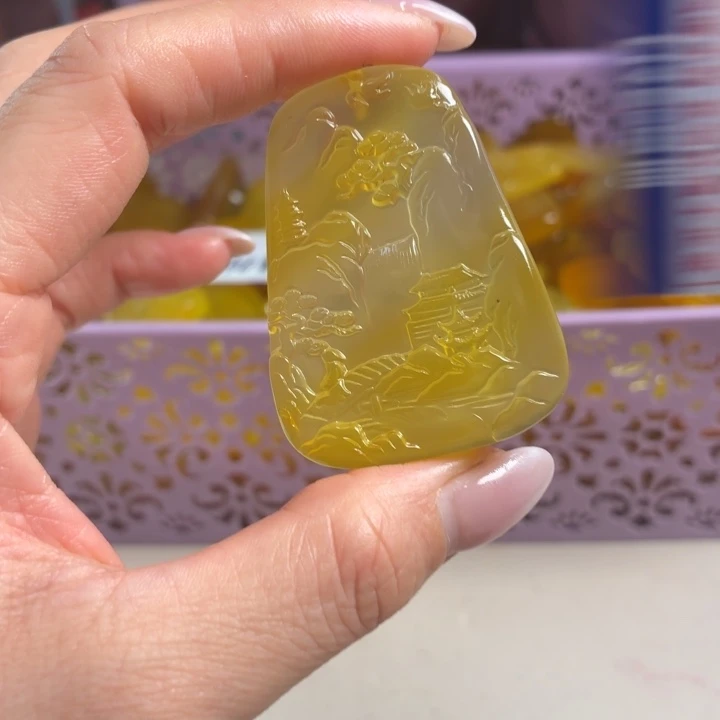 未镶嵌吊坠(不含链)玛瑙/玉髓