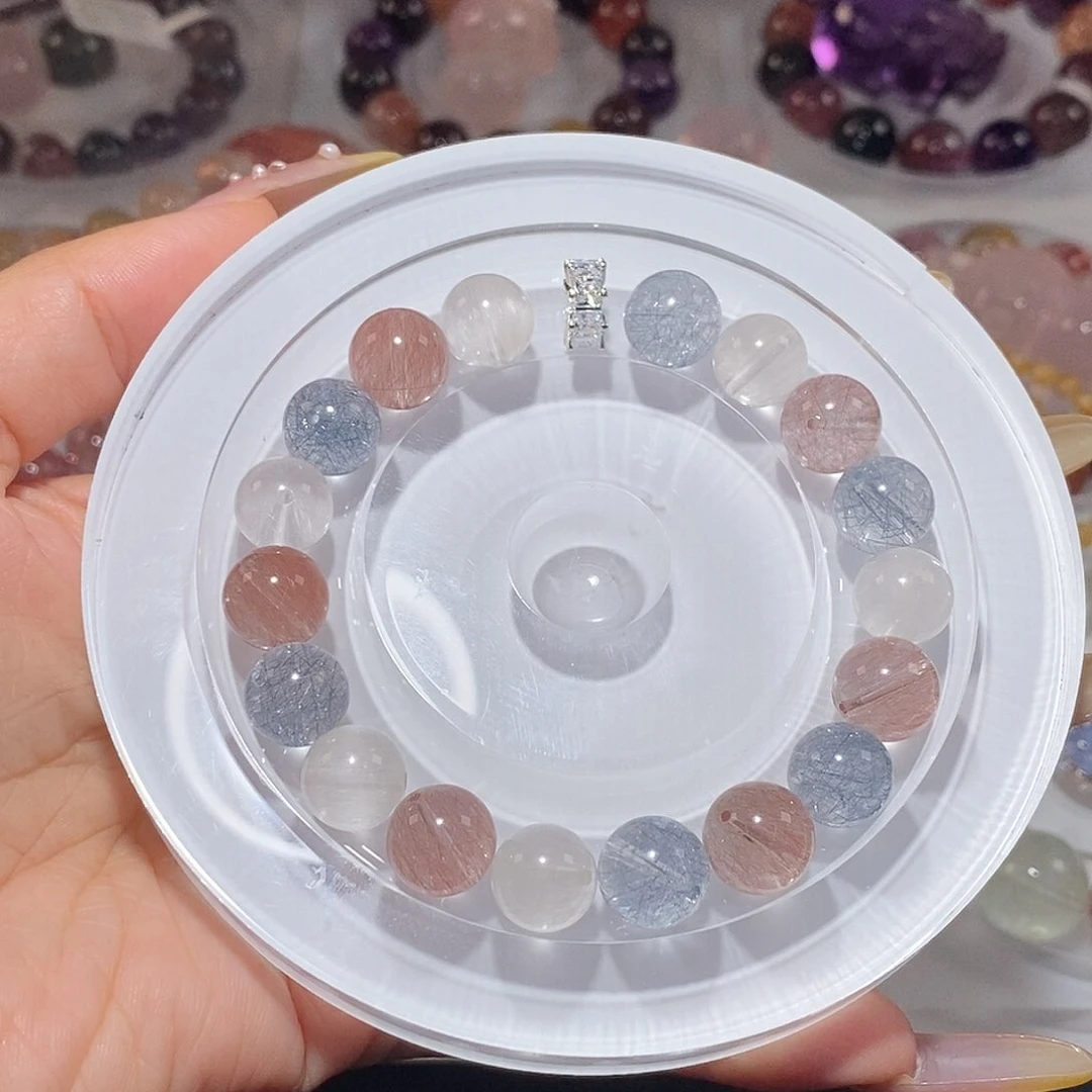 J***s水晶手链未镶嵌彩兔毛