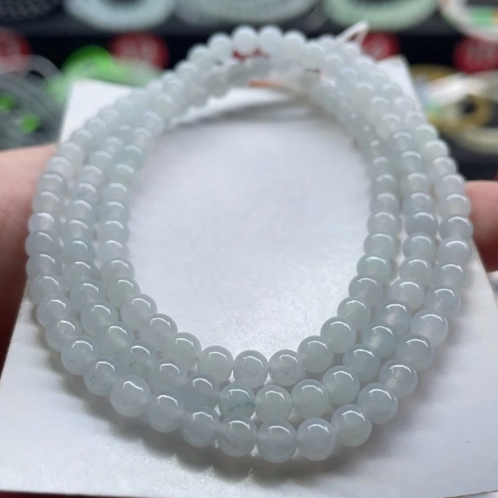 未镶嵌手链翡翠卡4.6