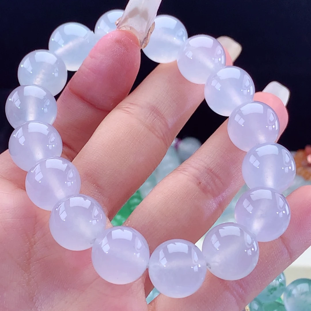 翡翠手链未镶嵌卡12.5mm