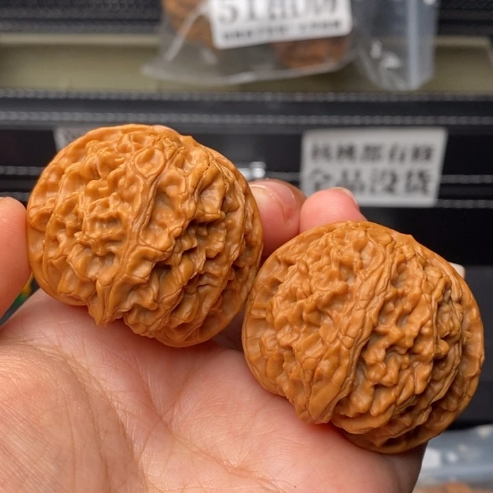 文玩核桃把件41球苹果