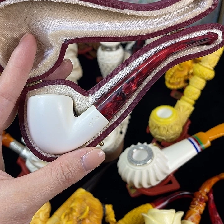 海泡石烟斗大弯斗