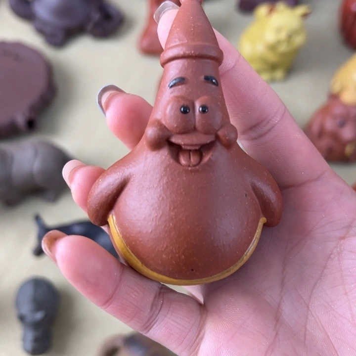 紫砂茶宠紫砂派大星