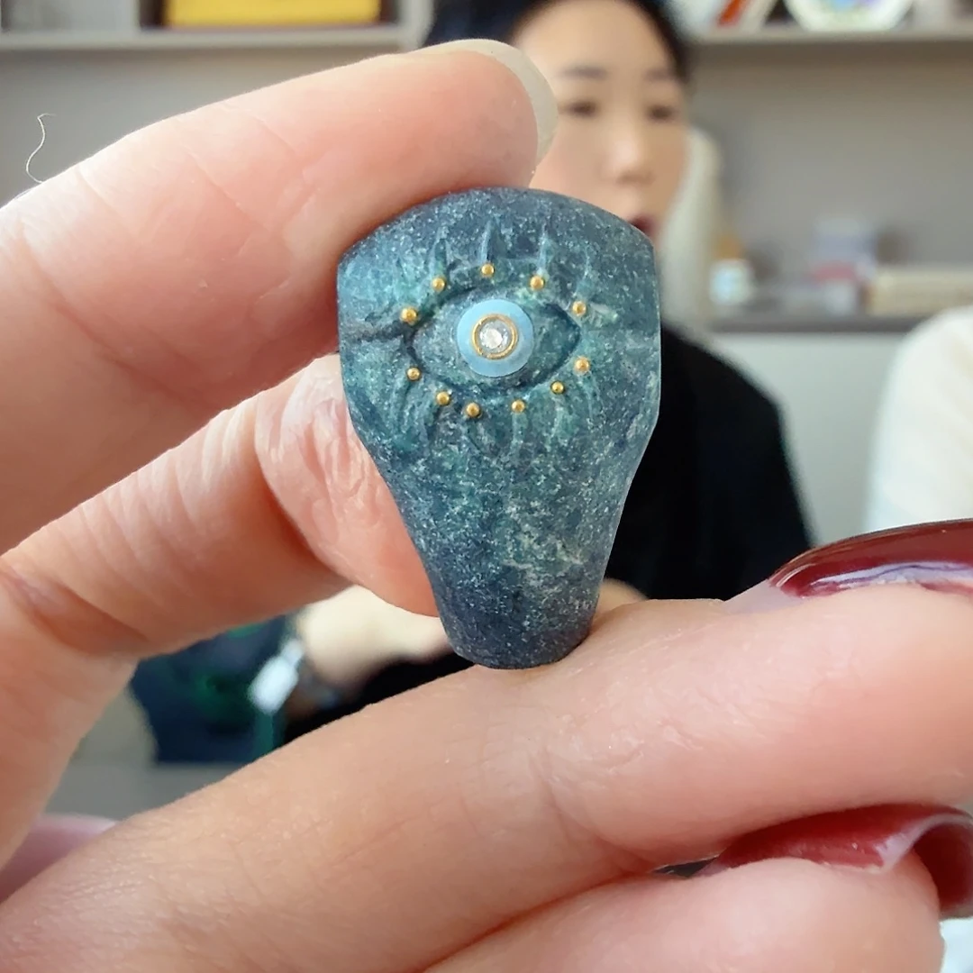 绿松石未镶嵌珠宝奇石