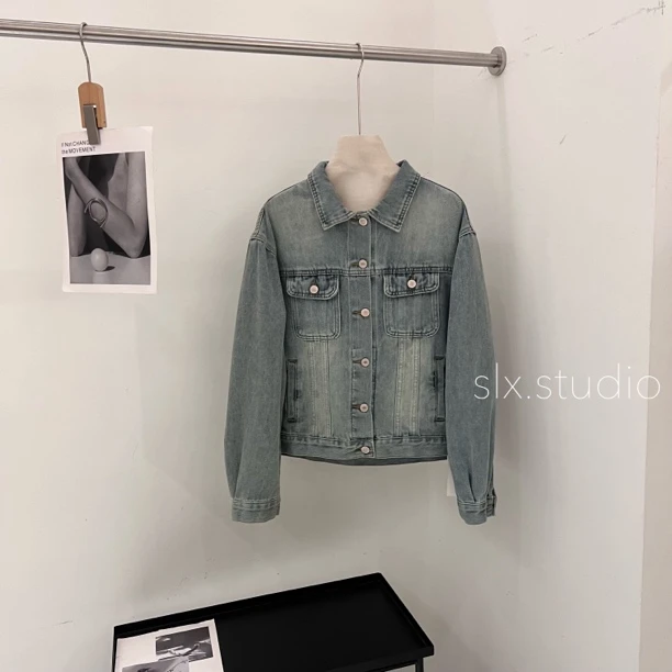 slx@ 52005 复古牛仔外套