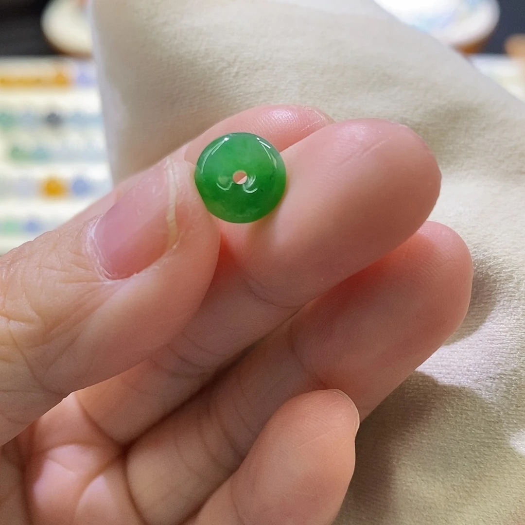 未镶嵌挂件翡翠平安扣