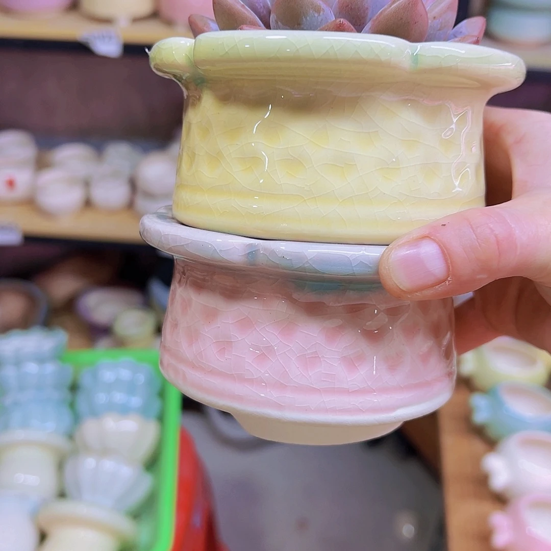 陶瓷花盆当场凑满12包邮