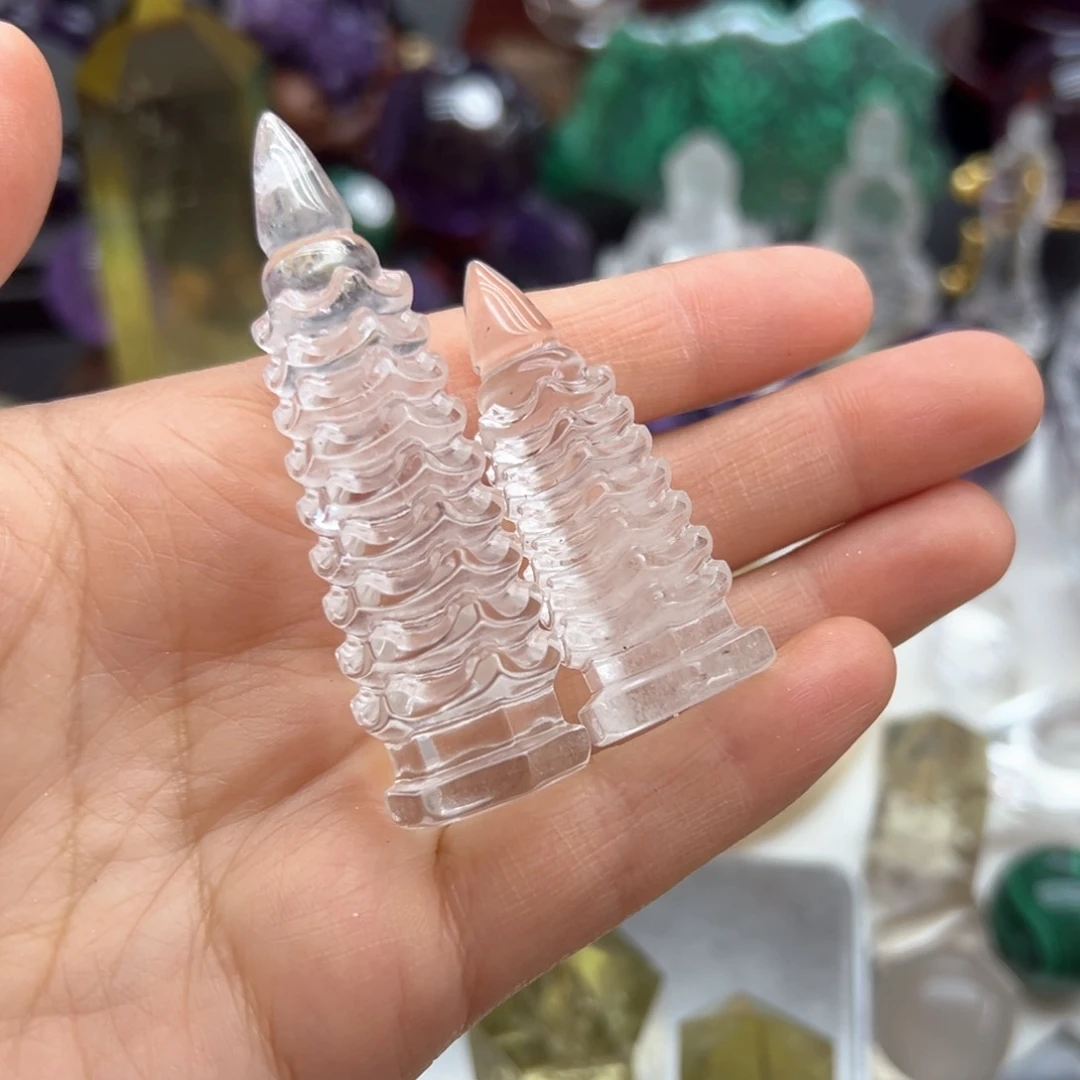 水晶水晶摆件未镶嵌巧*