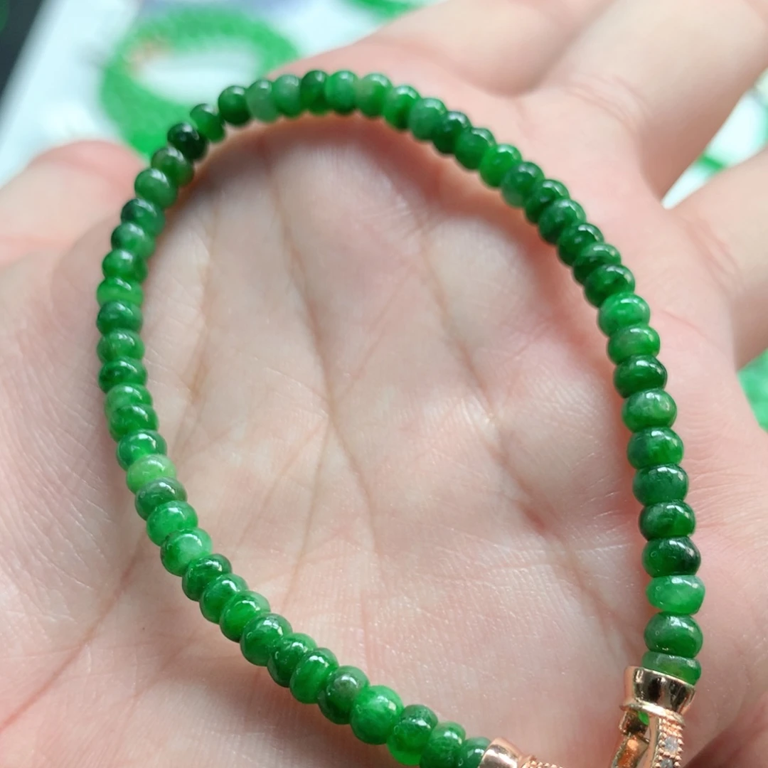 翡翠未镶嵌手链翡翠
