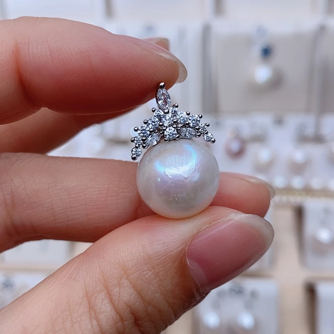 未镶嵌颈饰淡水珍珠