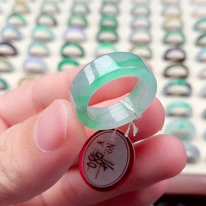 未镶嵌戒指翡翠14号