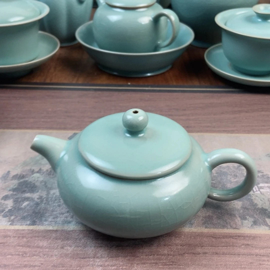 摆件瓷原产地原矿汝瓷～茶器