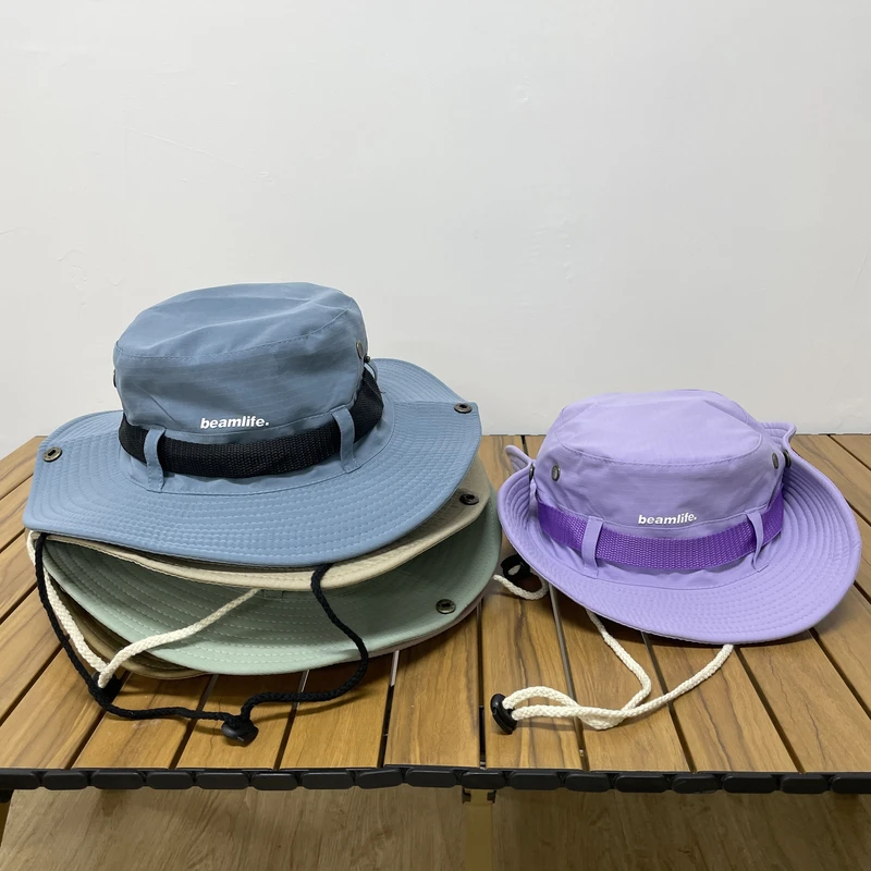 BEAMLIFE25SS夏季户外登山徒步露营渔夫帽防晒遮阳帽休闲男女盆帽