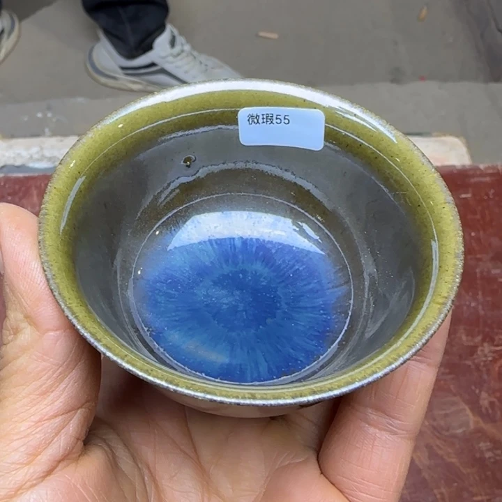 茶盏青钰龙窑茶具55