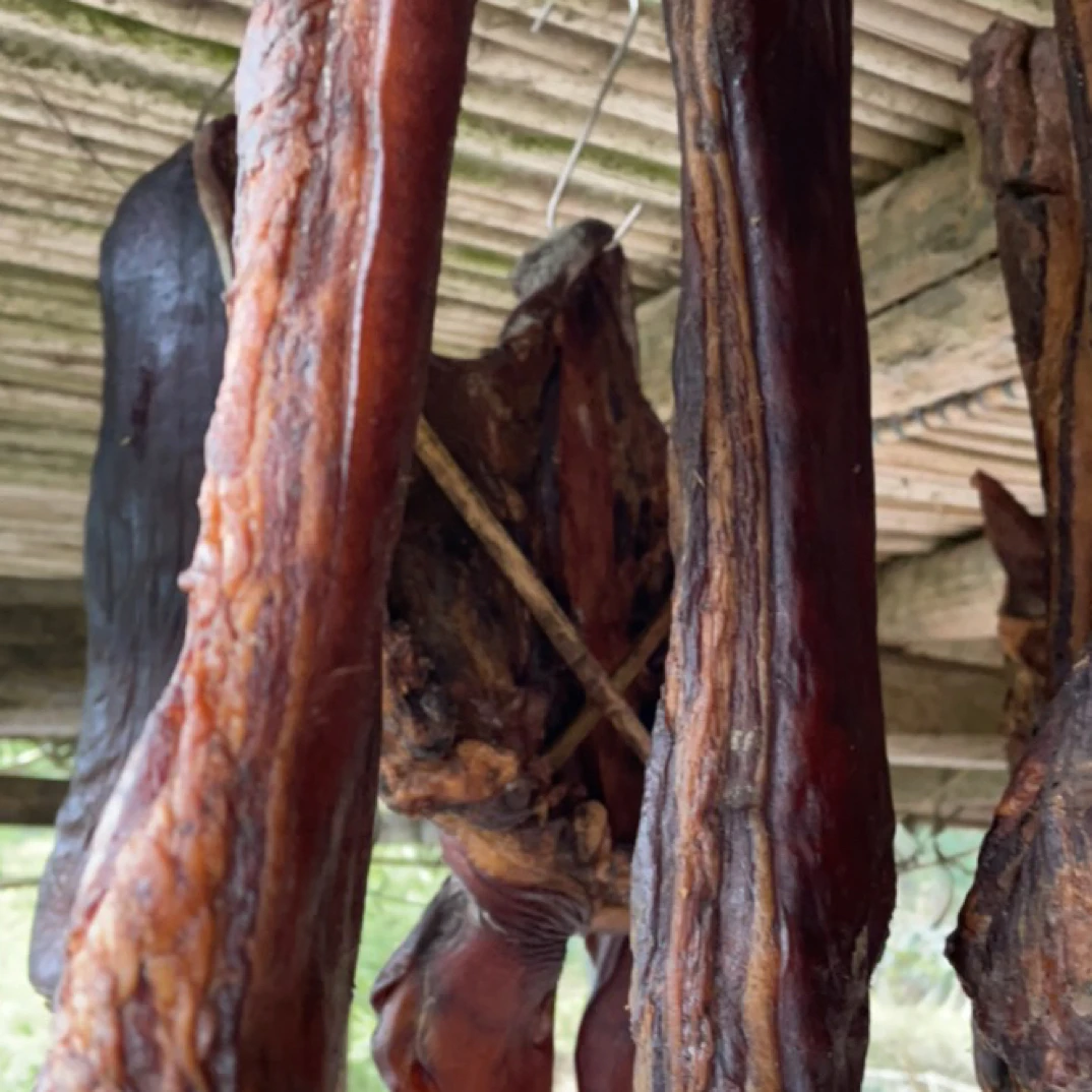 农家腊肉熏制三个月以上农村土猪腊肉瘦肉型腊五花肉后腿肉