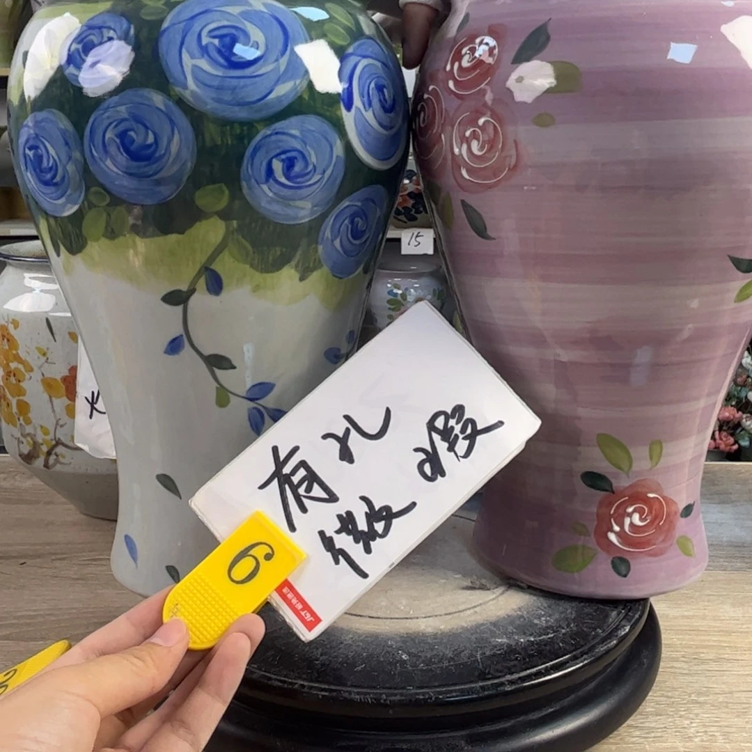 罐悄*1tc景德镇陶瓷花盆