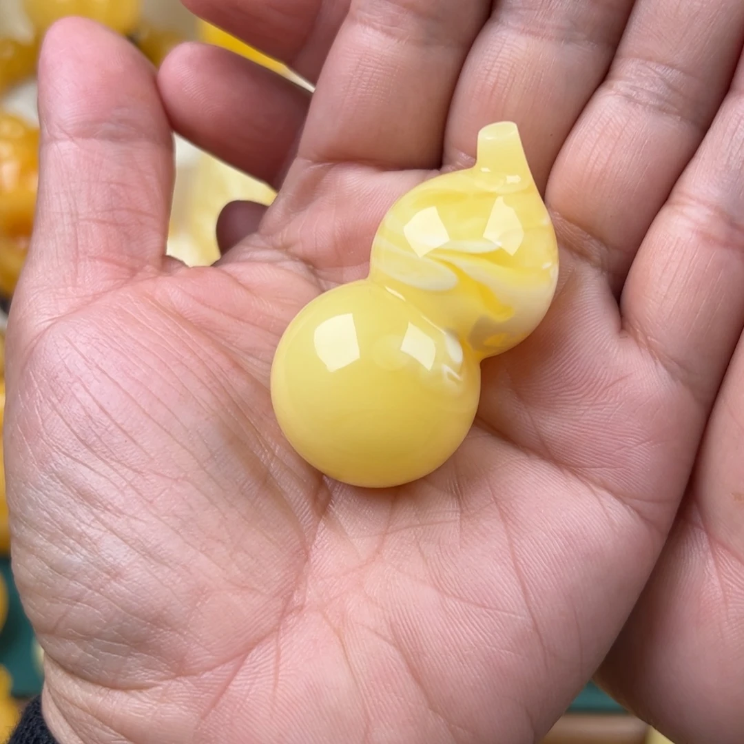 蜜蜡未镶嵌颈饰纯天然琥珀蜜蜡无优化