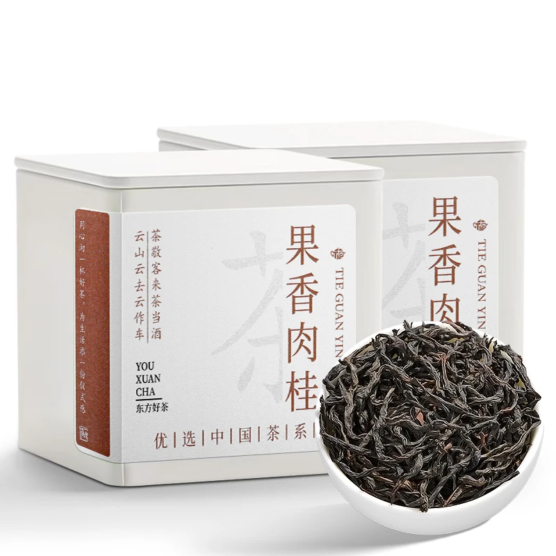 核心产区岩茶果香肉桂大红袍茶叶浓香型乌龙茶口粮茶茶叶散装罐装