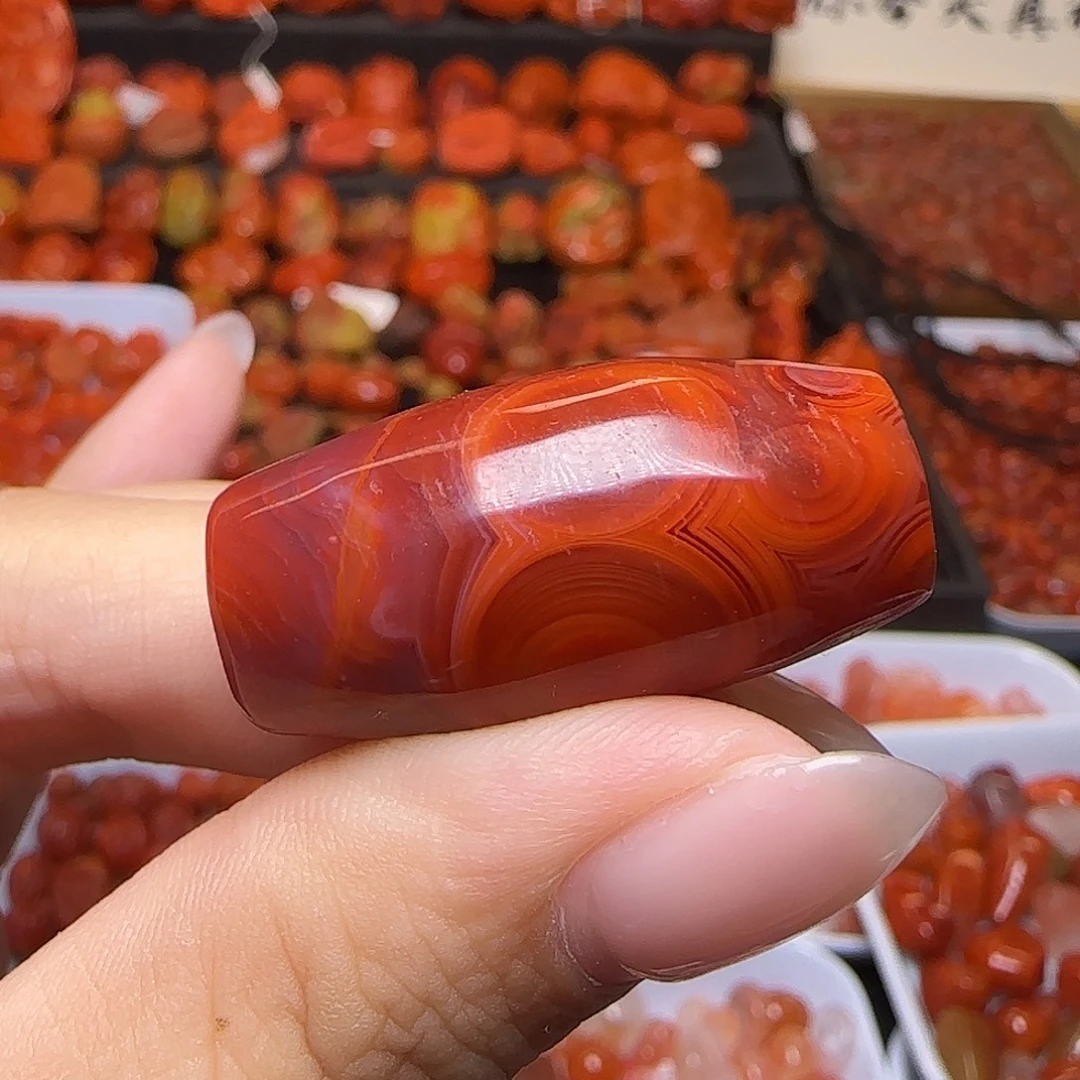 南红玛瑙未镶嵌吊坠(不含链)