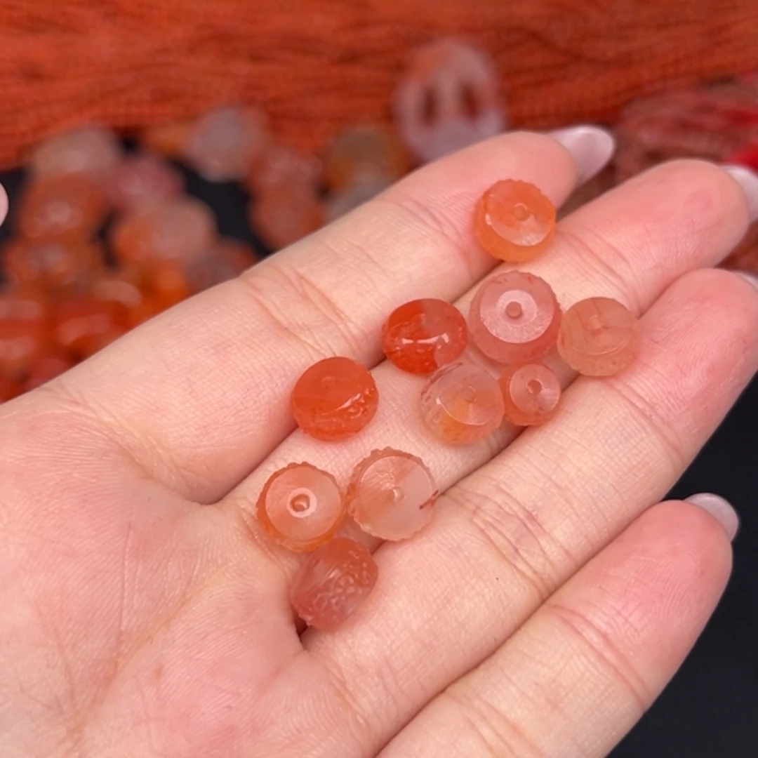 南红玛瑙未镶嵌吊坠(不含链)