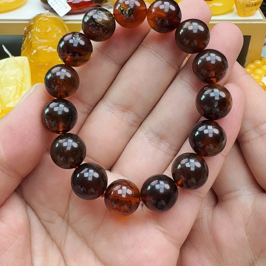 琥珀颈饰未镶嵌假一赔十，特价