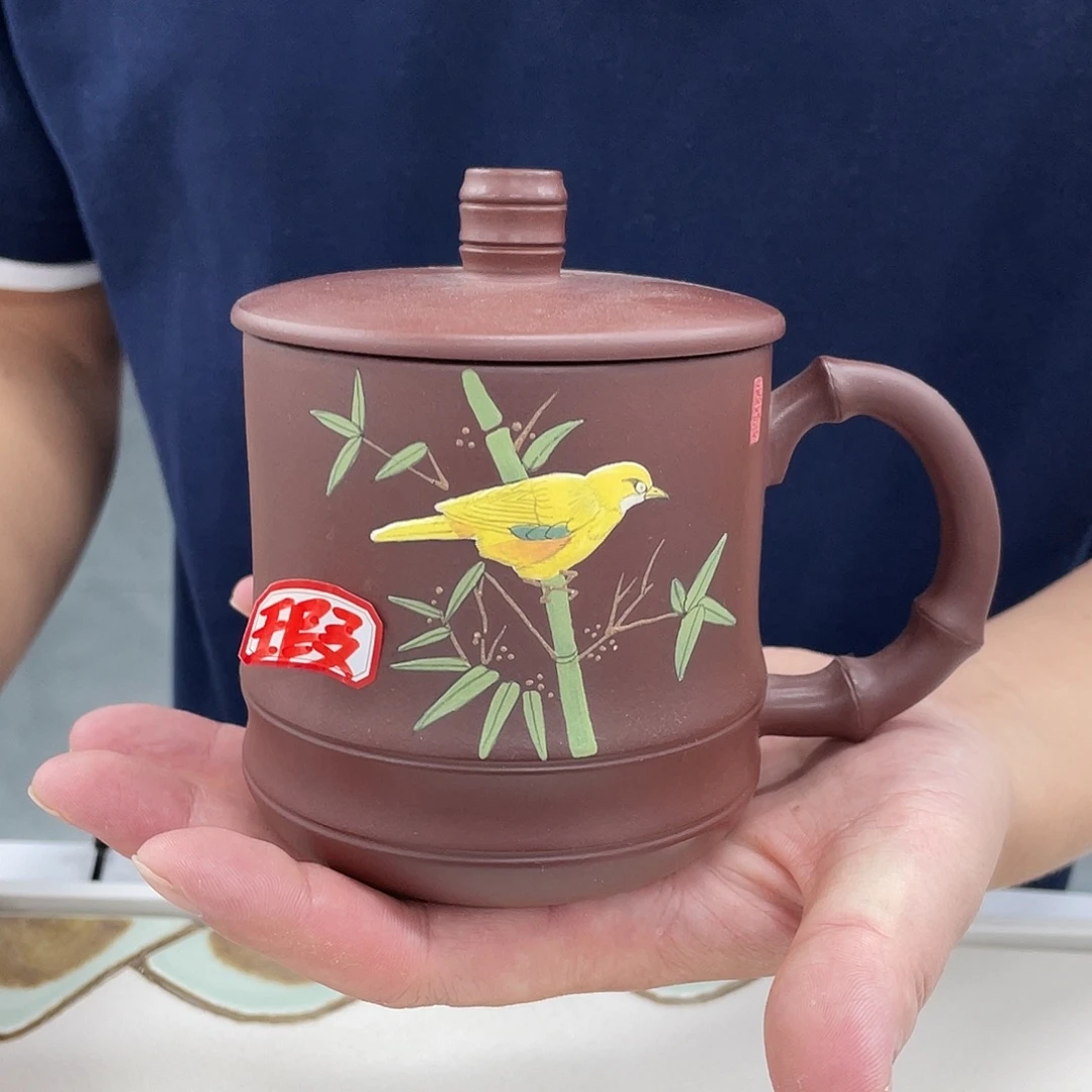 茶杯紫砂紫砂盖杯