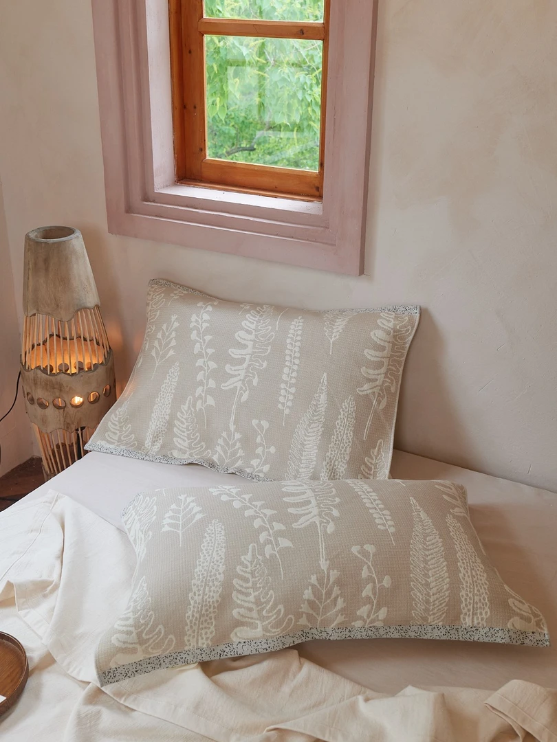 穗穗平安【枕巾一对装】55*80罗布麻柔软亲肤透气