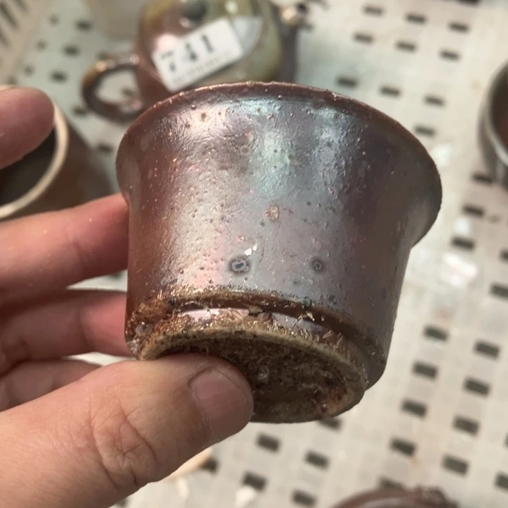 柴烧杯子宝瓶大放漏。