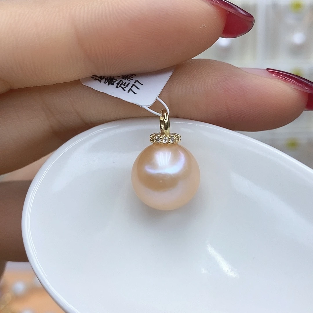颈饰合金淡水珍珠
