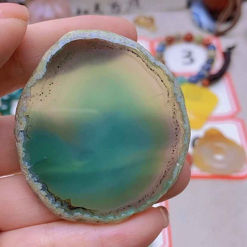 【闪购商品】未镶嵌玛瑙/玉髓珠宝半成品?***子