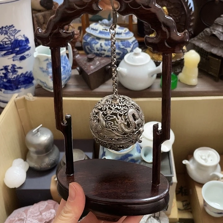 铜中古工艺品摆件