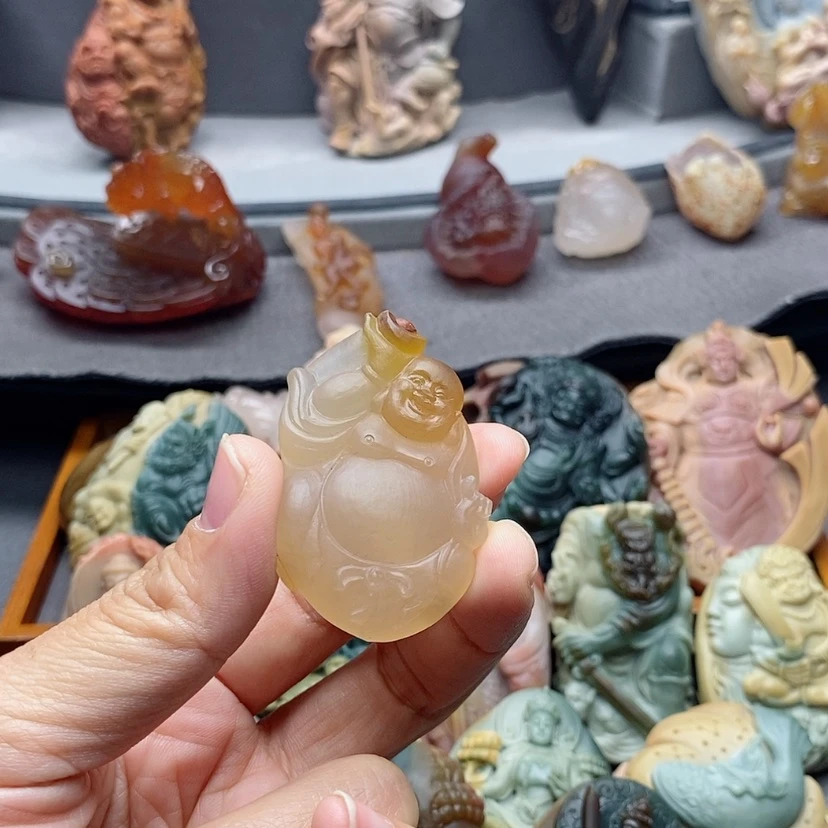 【闪购商品】未镶嵌吊坠定制玛瑙