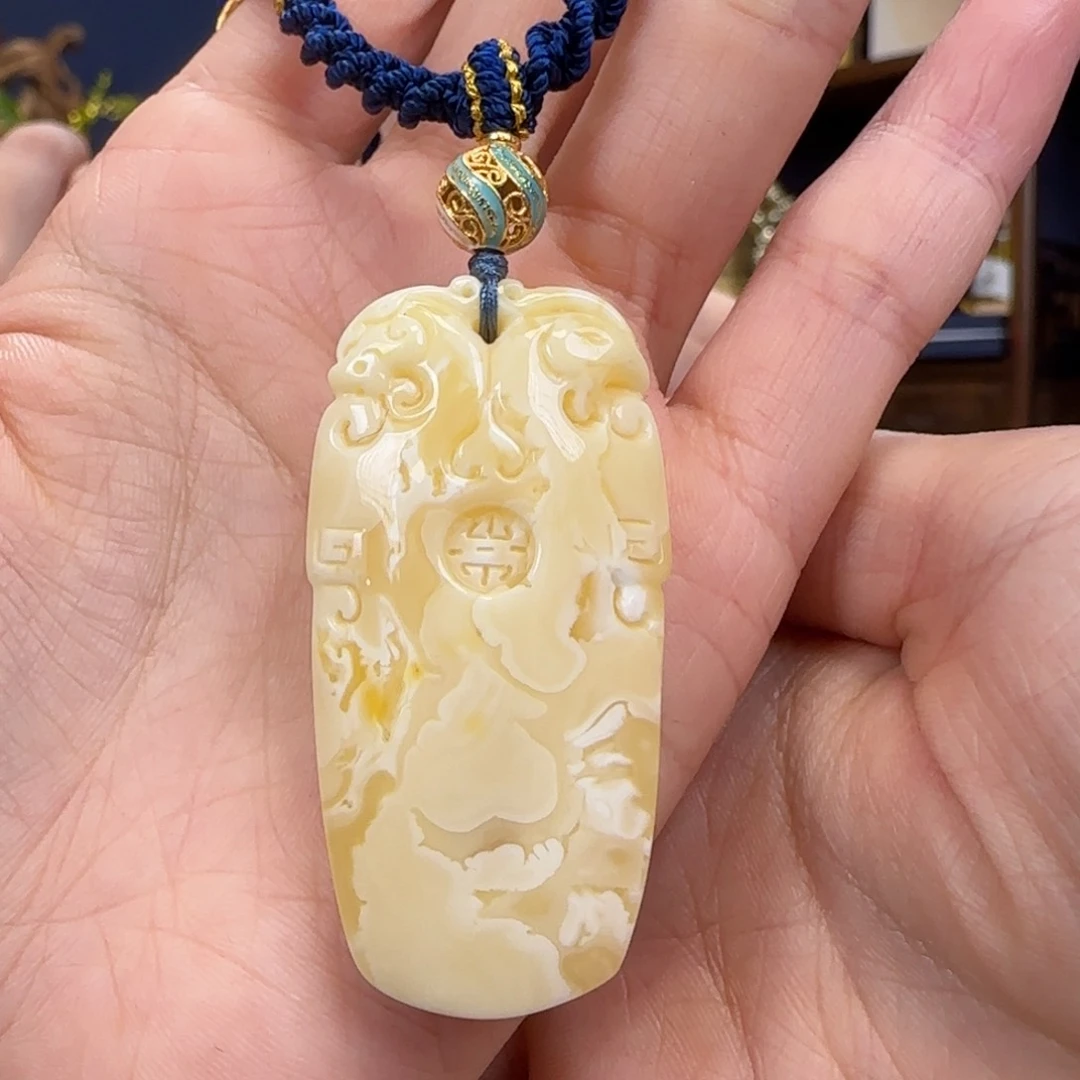 蜜蜡颈饰未镶嵌1111111111