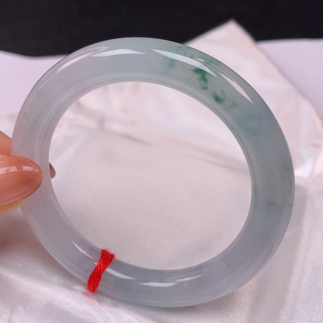 【闪购商品】翡翠手镯未镶嵌心**成50圆条手镯