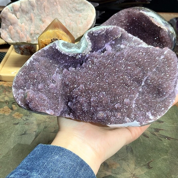 紫晶大型摆件（非配饰）未镶嵌