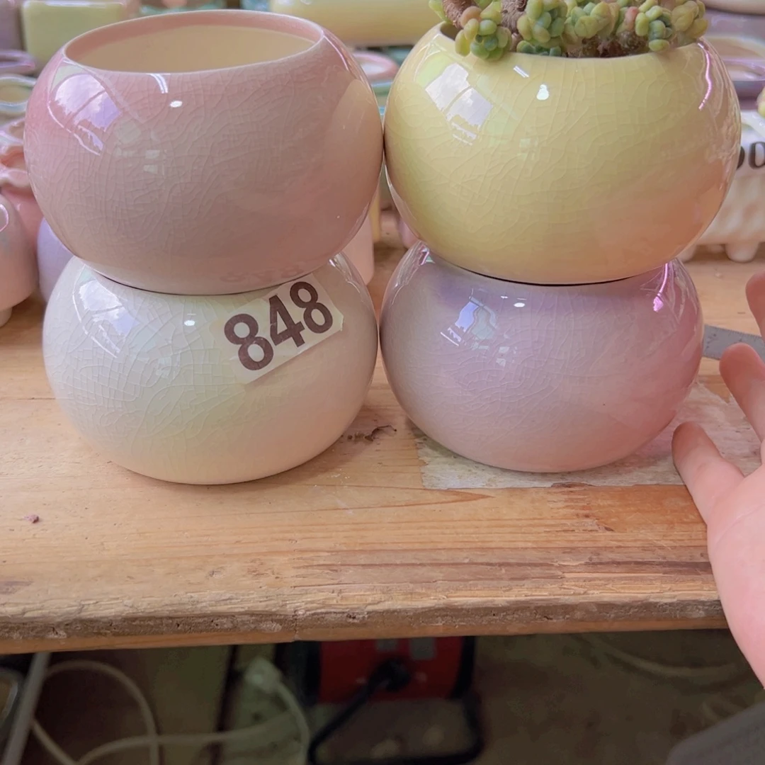 陶瓷花盆当场凑满12包邮