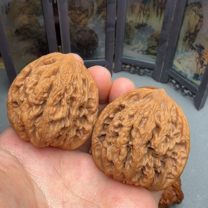 吊坠文玩核桃麦虎43