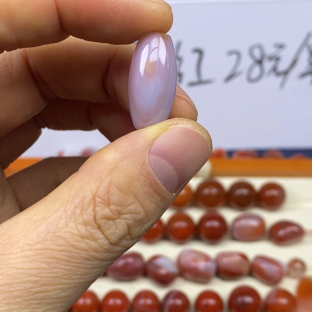南红玛瑙未镶嵌手链