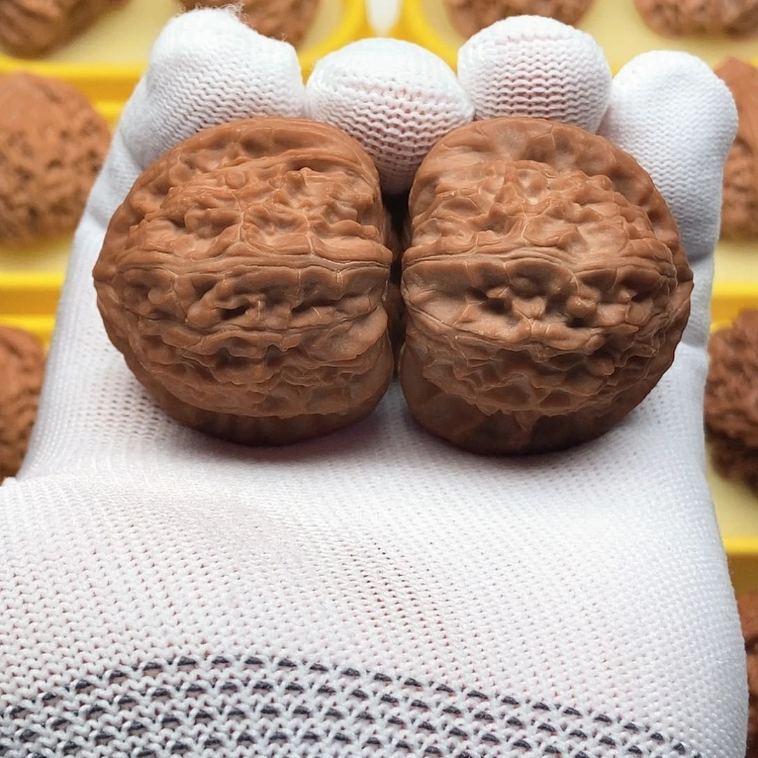 桃核把件【三角白】41尺寸 全品无修 福利对