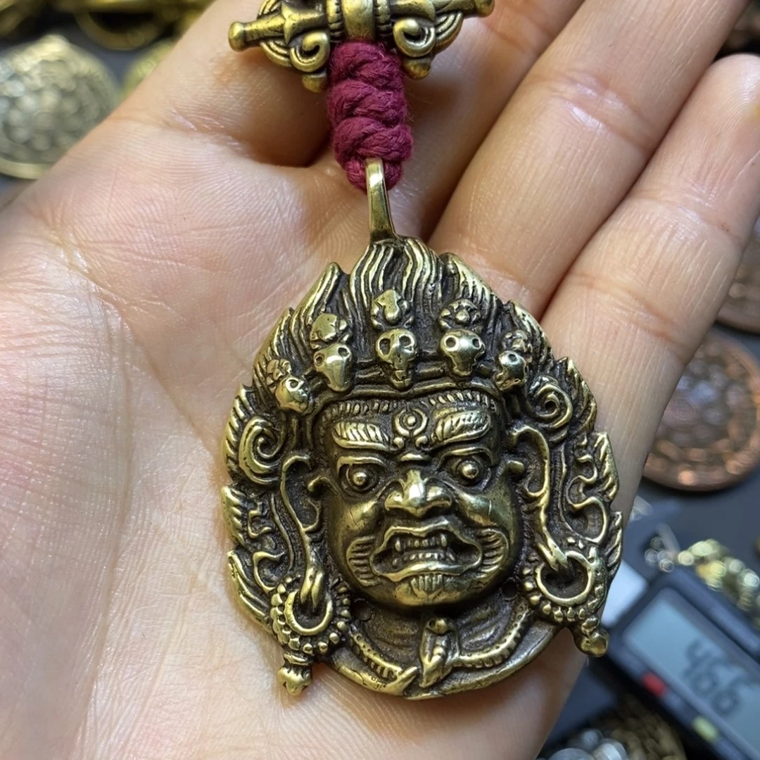 藏式大黑天牌子搭配