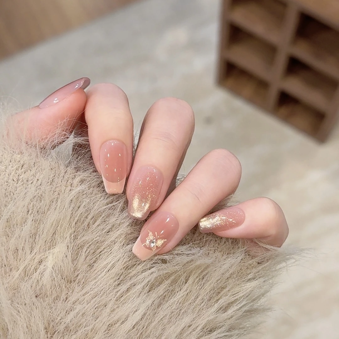 茉哉现货皮皮【华尔兹】纯手工拆卸穿戴甲A5258